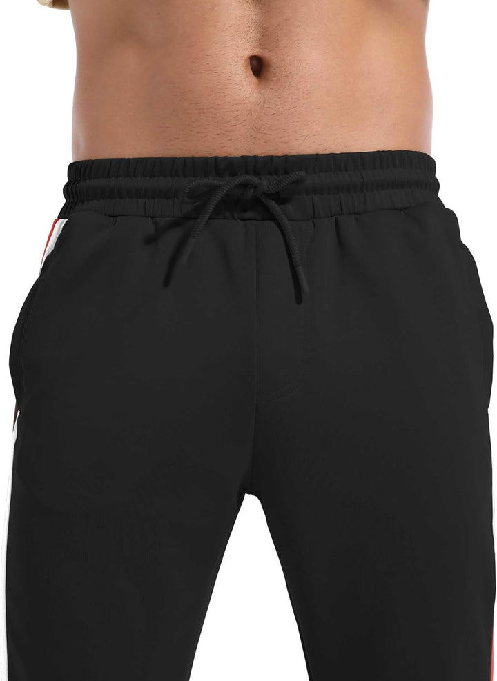 W JIANWANG Herren Jogginganzug Trainingsanzug Sportanzug Fussball Sporthose für Gym Tracksuit Atmung