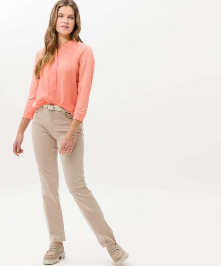 BRAX Damen Style Mary Superior Cotton Hose 26W / 30L Sand, 26W / 30L Sand