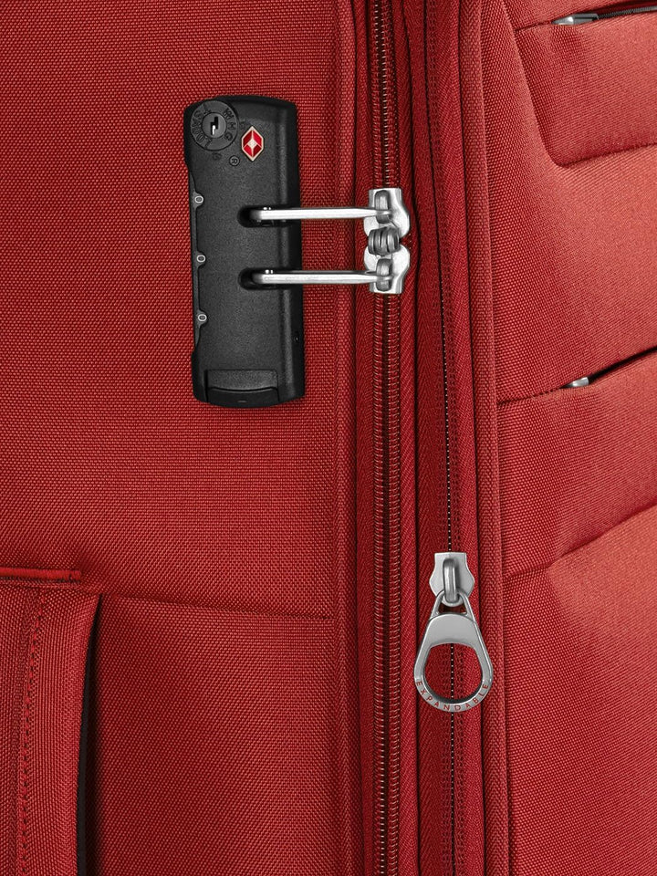 Weichgepäck Koffer-Set 3-teilig | Reise-Trolleys aus hochwertigem, robustem Polyester Material | für