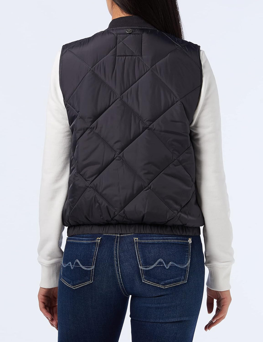 MUSTANG Damen Holly Vest XL Ebony 4086, XL Ebony 4086