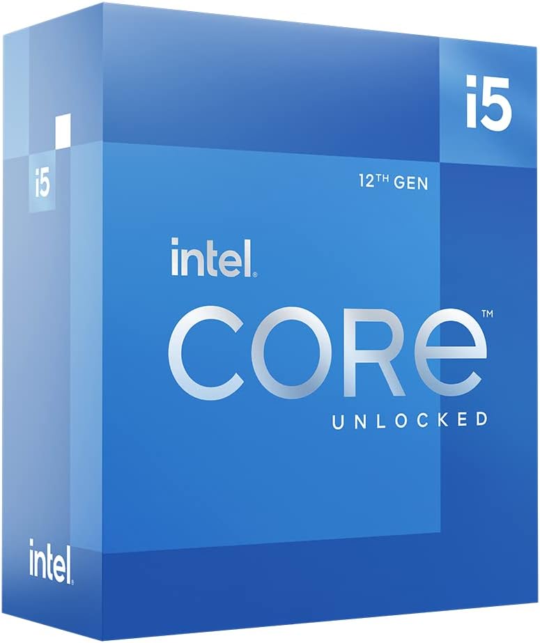 Intel Core i5-12600K 12. Generation Desktop Prozessor (Schwarz, Basistakt: 3.7GHz Turboboost: 4.9GHz