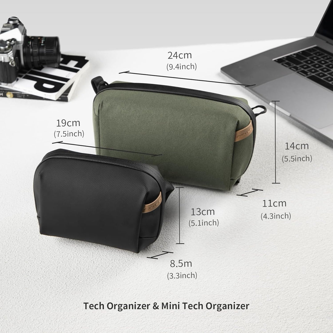 PGYTECH Pouch Tech Elektronik Organizer Tasche, wasserdichte Kabeltasche, multifunktionale Reisetasc