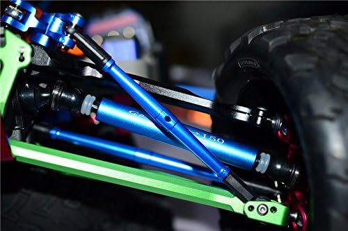 GPM for Traxxas Revo/Summit/E-Revo Steel+Aluminum Front/Rear Universal Swing Shaft with Washers & Wh