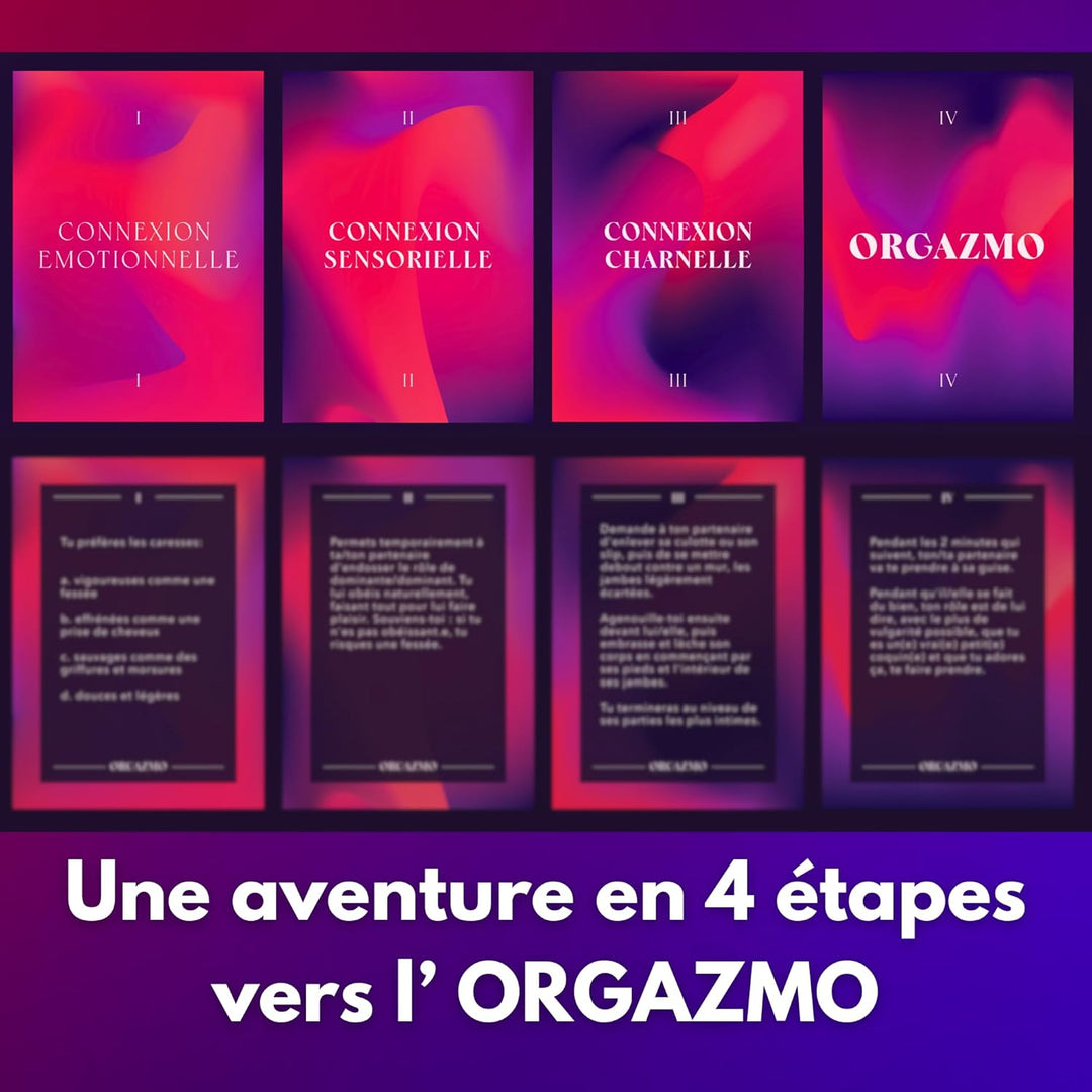 Oh Happy Games - Orgazmo - Le Jeu Coquin Ultime Pour Enflammer la Passion - Jeu Couple, Jeu de socié