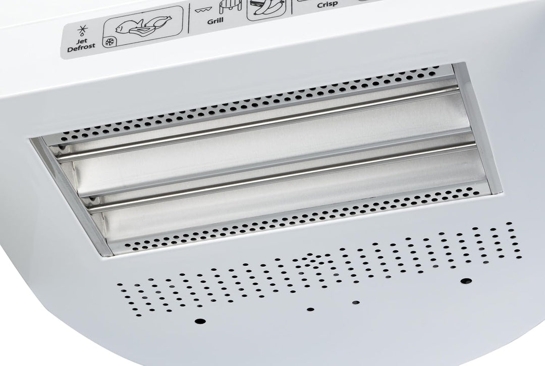 Whirlpool MAX 38 SL Kombination Grill und Mikrowelle / 700 W / 13 L, Silber & AVM250 - Mikrowellenzu