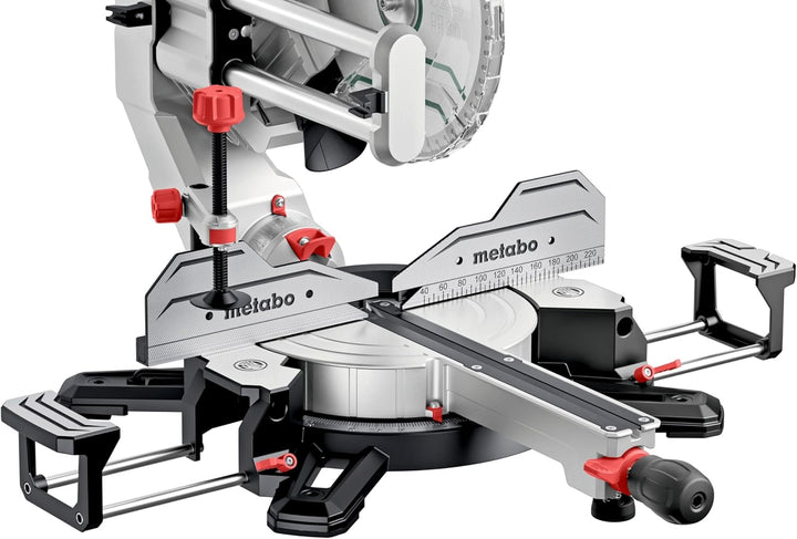 metabo Kappsäge KGSV 216 MC - 1200 W, 216 mm Sägeblatt - Mit Zugfunktion, LED-Schnittlinie, variable
