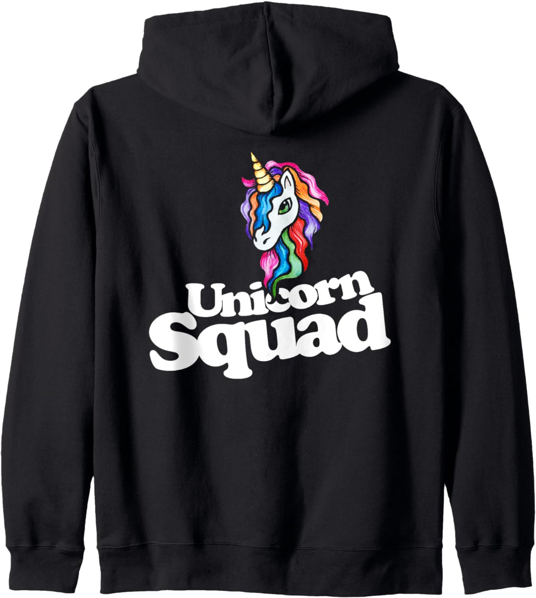 Rainbow Unicorn Squad Kapuzenjacke