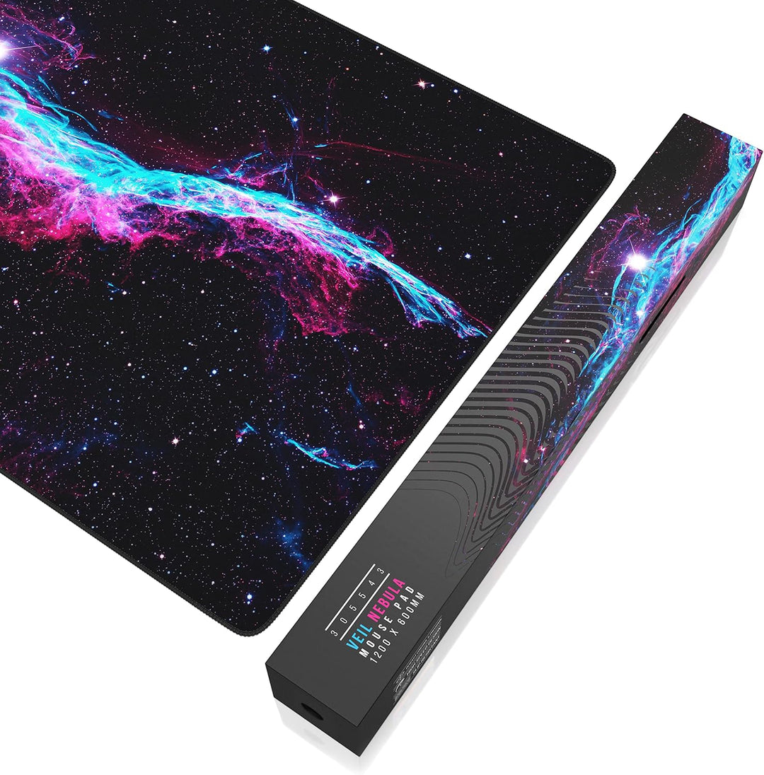 CSL - Übergrösse Mauspad Gaming Titanwolf 1200x600mm - XXXL Mousepad gross - Tischunterlage Large Si