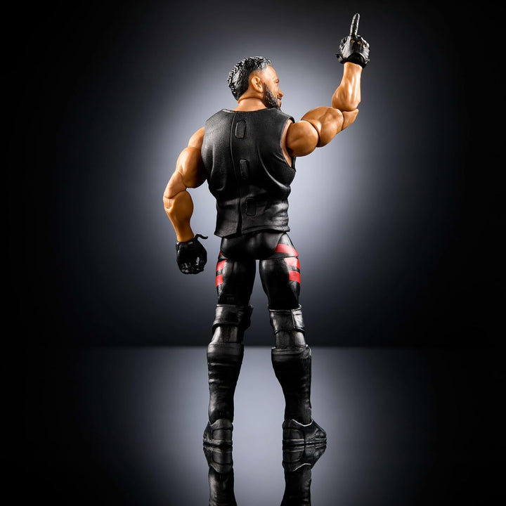 Mattel WWE Elite-Actionfigur & Zubehör, Serie #118, 15,2 cm grosses Sammlerstück Tonga Loa mit 25 Ge