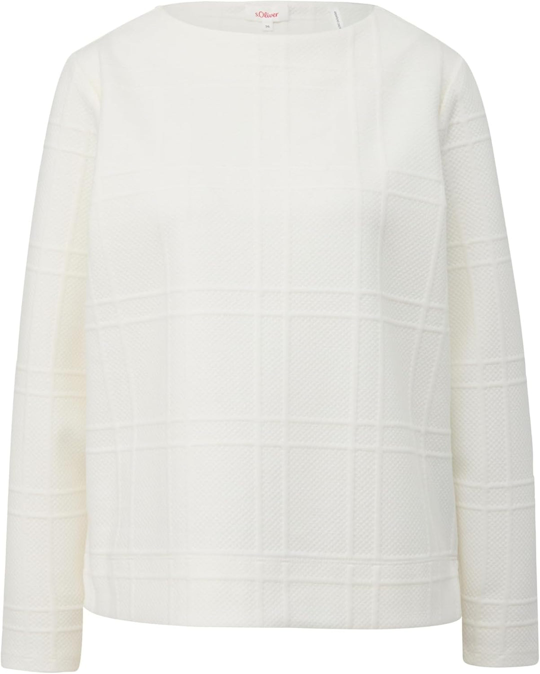 s.Oliver Sweatshirt mit Musterstruktur 46 0210, 46 0210