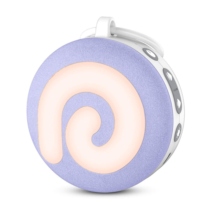 Dreamegg D11 Violet White Noise Machine Baby, Einschlafhilfe Baby Weisses Rauschen Violett, Violett