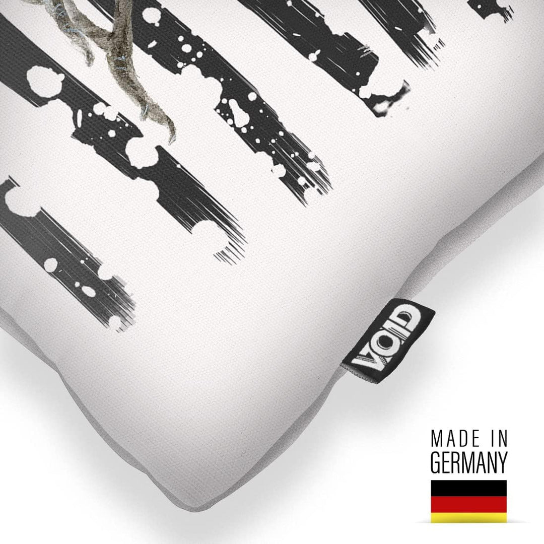 VOID Krähe Kissenbezug Kissenhülle Outdoor Dekoration Winter Vogel Halloween Herbst Weihnachten Tier