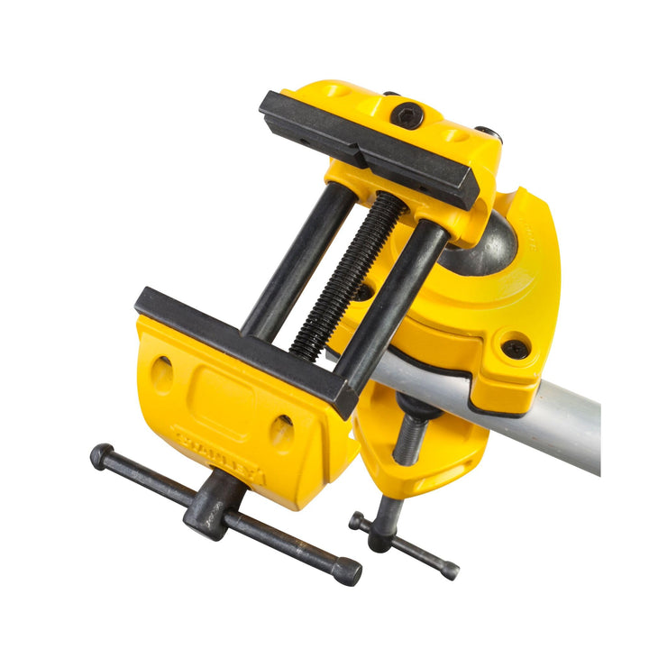 Stanley Maxsteel Multiachsen Schraubstock, mit drei Achsen durch Kugelgelenk, 25kg Spannkraft, 75mm