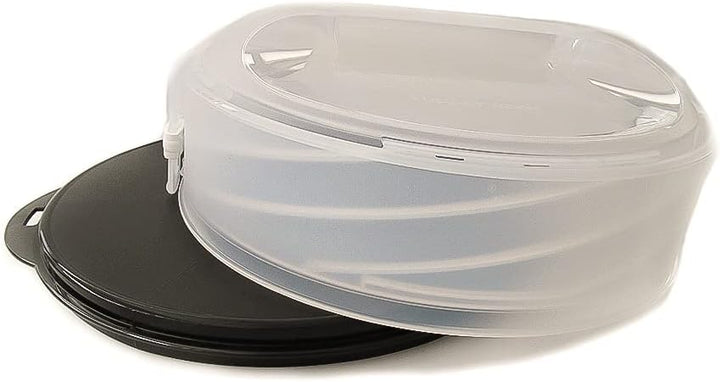 TUPPERWARE Exclusiv Tortentwist schwarz Twist Tortenbehälter Kuchenform