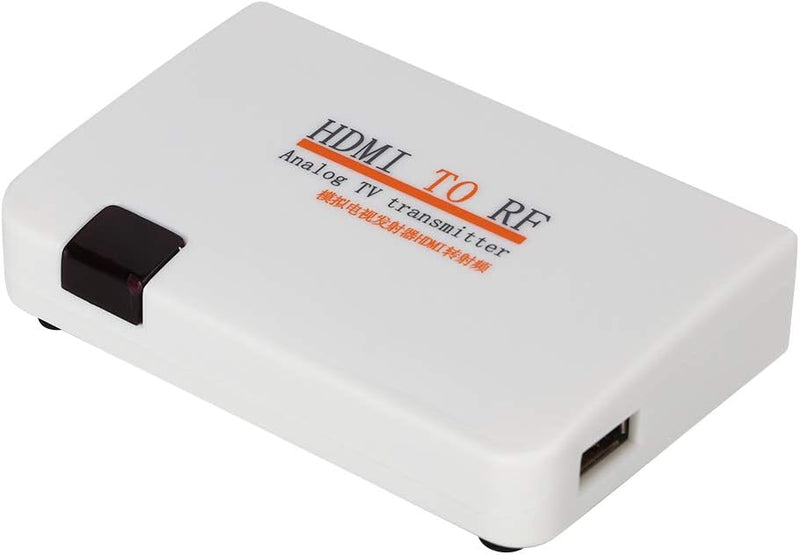 HDMI-zu-Koaxial-HF-Wandler, HDMI-zu-Koaxial-Analogsignal mit Fernbedienung, Unterstützung 480I/480P/