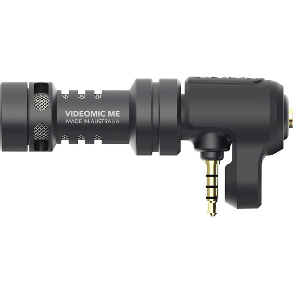 RØDE VideoMic Me Kompaktes Richtmikrofon für Smartphones mit 3,5 mm Buchse für Videoaufnahmen und Co