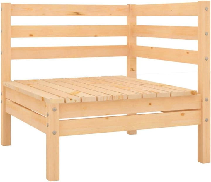 vidaXL Garten Ecksofas 2 STK., Modular Gartenmöbel, Sofa Lounge Sessel für Garten Terrasse Balkon, G