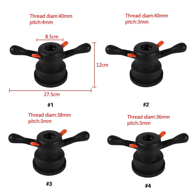 Radausgleich Schnellverschluss, 36/38/40mm 3/4mm Reifenwechsel Werkzeug Schnellspanner Schnellwechse