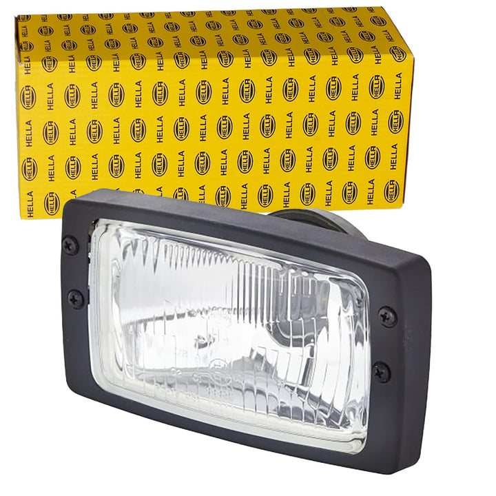 HELLA - Halogen-Hauptscheinwerfer - Modul 6213 - für u.a. Claas / Fendt - ECE - für Rechtsverkehr -