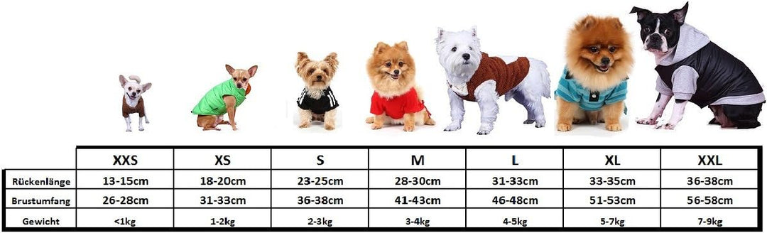 Doggy Dolly W066 Hundejacke mit Kapuze und Kunstfell, schwarz, Wintermantel/Winterjacke, Grösse : M