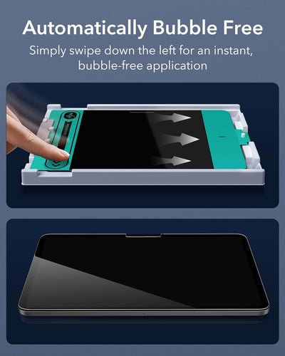 ESR Schutzfolie für iPad Pro 13 (2024), Displayschutzfolie aus gehärtetem Glas mit einfach anzubring
