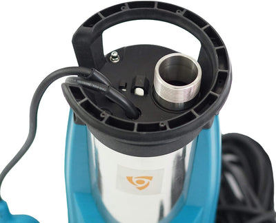 Tauchpumpe Tauchdruckpumpe 4,4 bar 1200W 6300l/h Regenwasser Wasserpumpe
