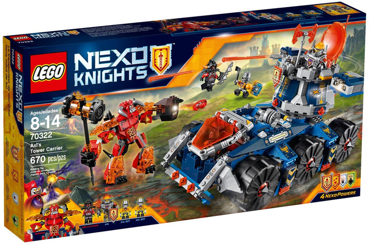 LEGO Nexo Knights 70322 - Axls mobiler Verteidigungsturm