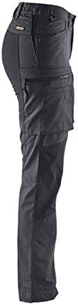 Damen Service Bundhose Stretch Armygrün/Schwarz C30 Dunkelgrau/Schwarz C30, Dunkelgrau/Schwarz C30