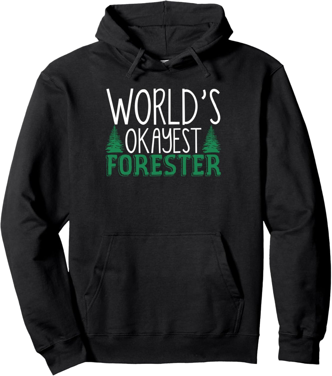 Holzfäller Witz Spruch Forstwirtschaft Förster Forstwirt Pullover Hoodie