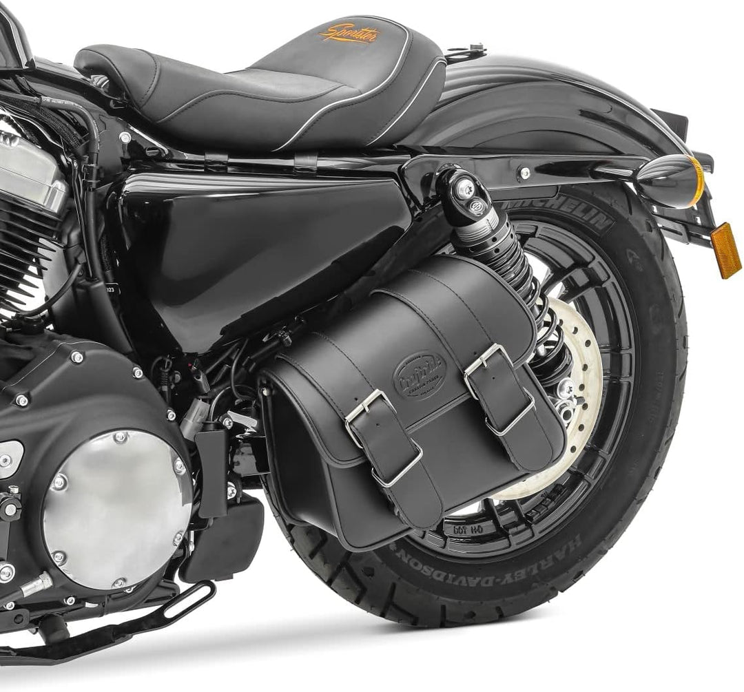 Satteltaschen Paar für Kawasaki Vulcan S Café/ 900 Classic/Custom Montana schwarz