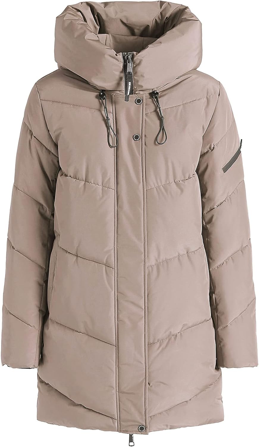 khujo The Jordis3 Frauen Winterjacke altrosa L 100% Polyester Basics, Casual Wear, Streetwear