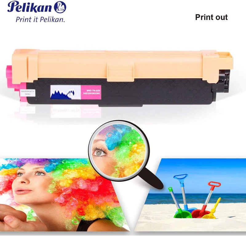 Pelikan Toner ersetzt Brother TN-245Y/246Y (passend für Drucker Brother HL 3140CW, 3170CDW; HL 3142