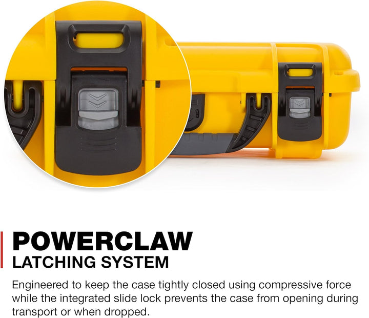 Nanuk 909 Wasserdichter Hartschalenkoffer leer - Gelb Gelb leer, Gelb leer