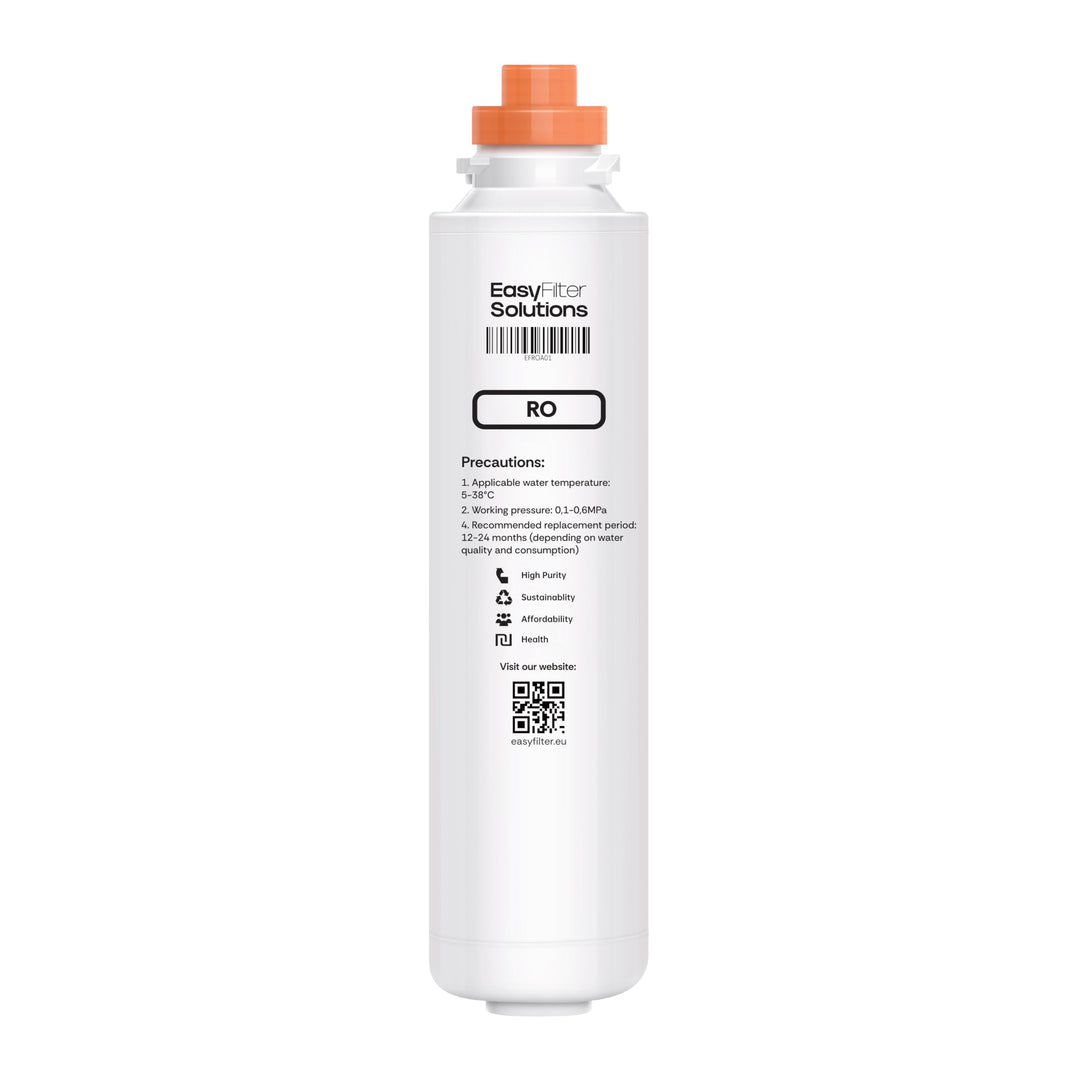 EasyFilter RO-Membran Ersatzfilter passt für Aqua-Global Wasserbar (2018-2024) | Kompatibel mit Pure