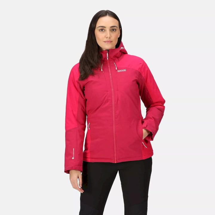 Regatta Damen Highton Striii Jackets Waterproof Insulated S Berry/PkPotn, S Berry/PkPotn