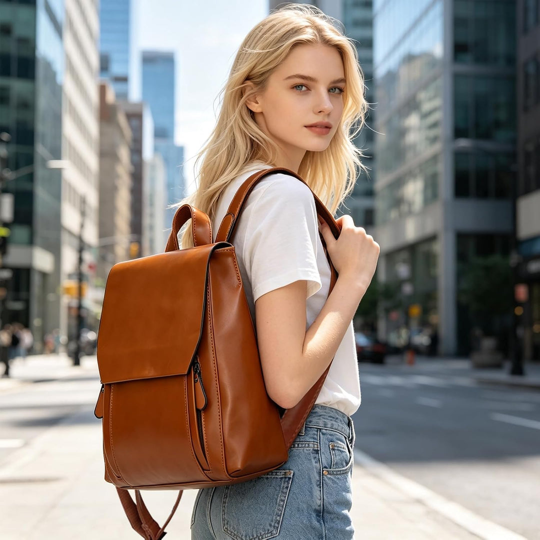 NICOLE&amp;DORIS Mode Damen Rucksack Henkeltaschen Schulrucksack Reisen Daypacks Outdoor Tasche Weich PU
