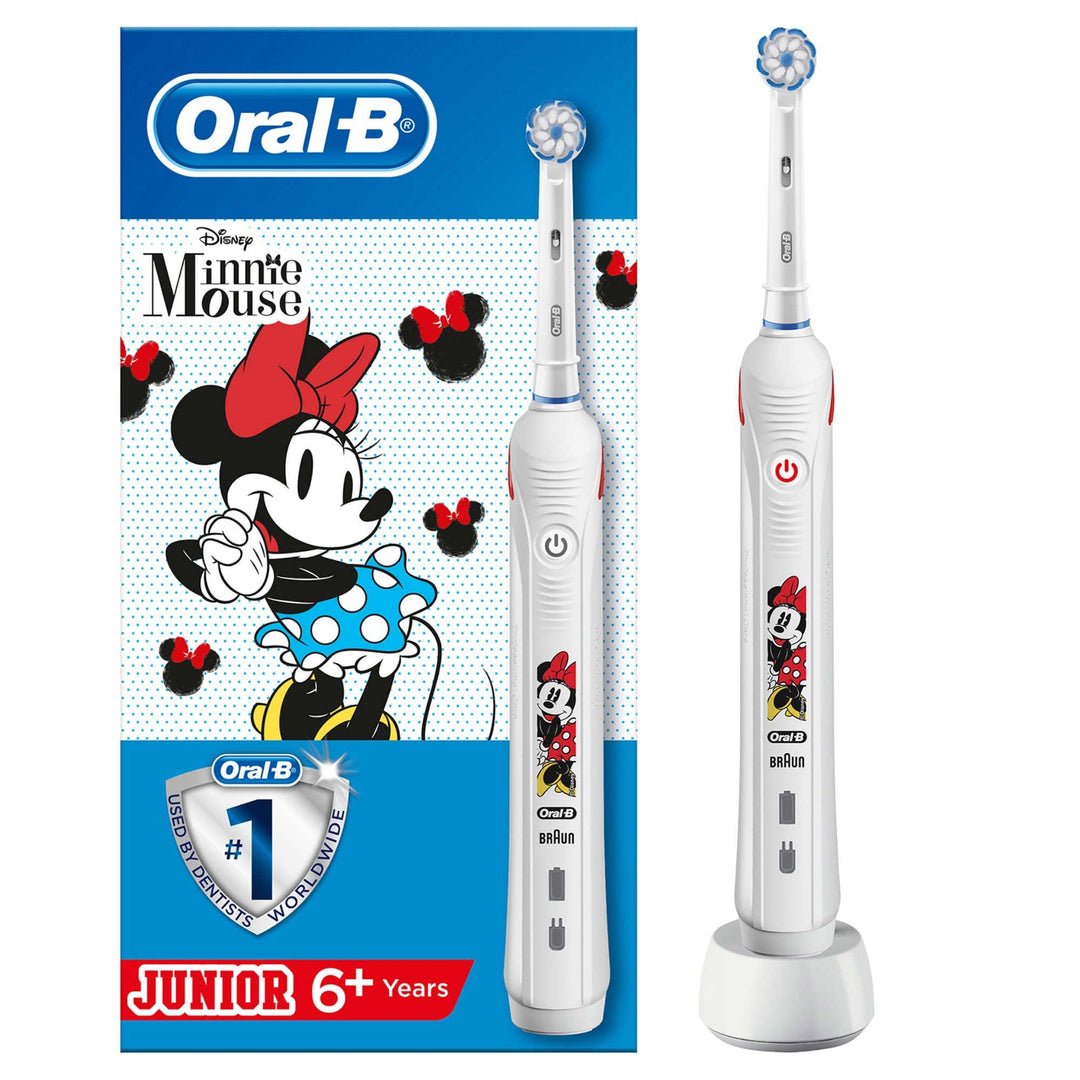 Oral-B Junior Elektrische Zahnbürste/Electric Toothbrush für Kinder ab 6 Jahren, mit 2 Putzmodi und