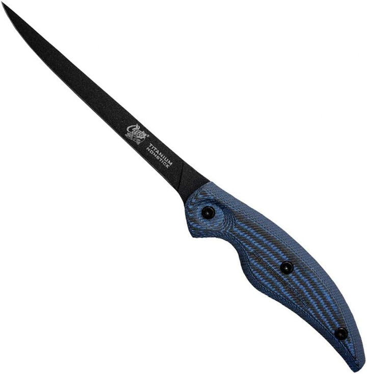 Cuda Filietiermesser Professional, 16,3 cm / 6,42", 18125, Blau/Schwarz