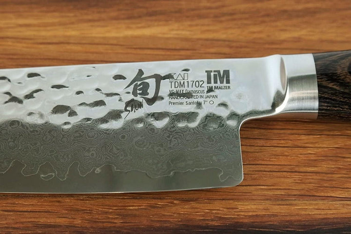 Kai Shun Messer – Tim Mälzer Messer Premier Serie - Santokumesser TDM 1702 – ultrascharfes japanisch