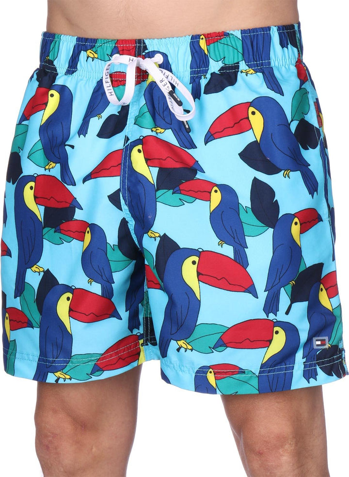 Tommy Hilfiger Medium Drawstring Badeshorts tucan