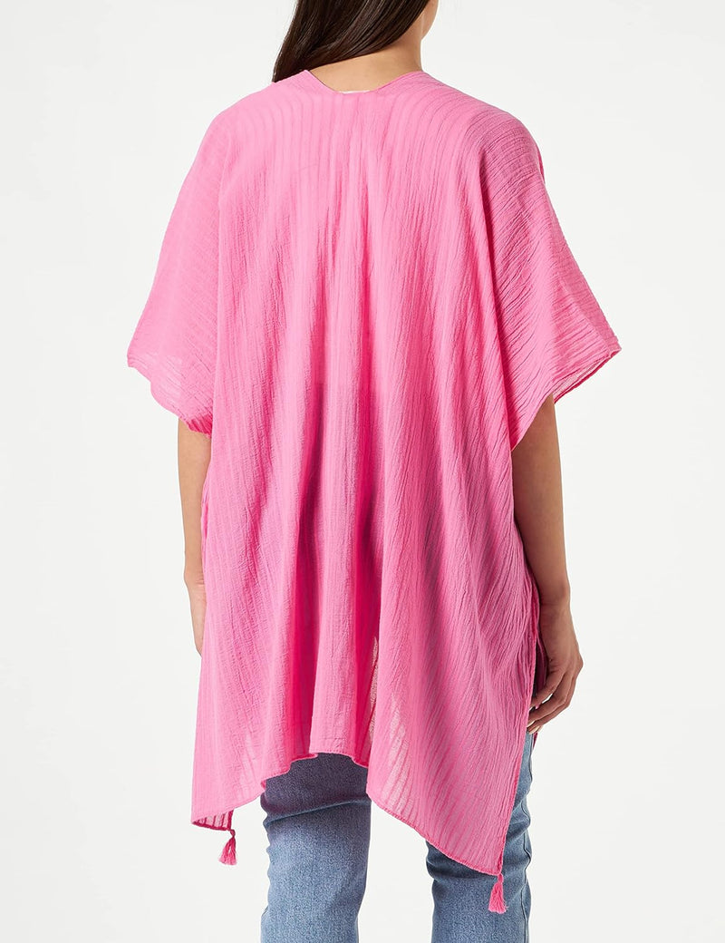 s.Oliver Damen Poncho 1 Pink 4426, 1 Pink 4426