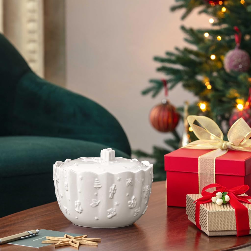 Villeroy & Boch - Toy’s Delight Royal Classic Gebäckdose, grosse Vorratsdose mit Reliefmuster, Premi