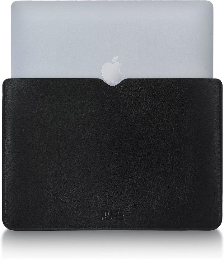 Lederhülle AVIOR für MacBook Air und MacBook Pro 13 Zoll - Schutz Hülle aus Leder I Tasche Cover Cas
