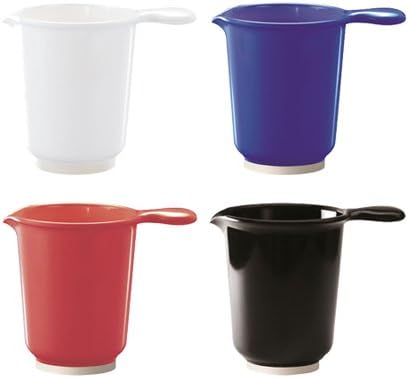 WACA 1050 Rührkrug Koch-/Backutensil 1.200 ml Dm 130 mm, Farbe:weiss, Weiss