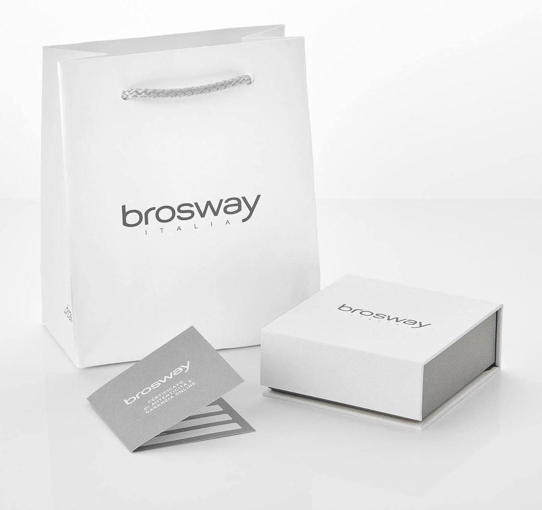 Brosway Damen Halskette | Symphonia Kollektion - BYM140, 450mm, Edelstahl, Nicht zutreffend