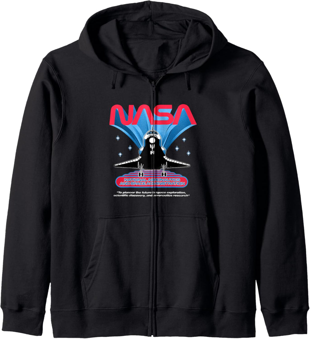NASA Zum Pionier Vintage Space Shuttle Kapuzenjacke