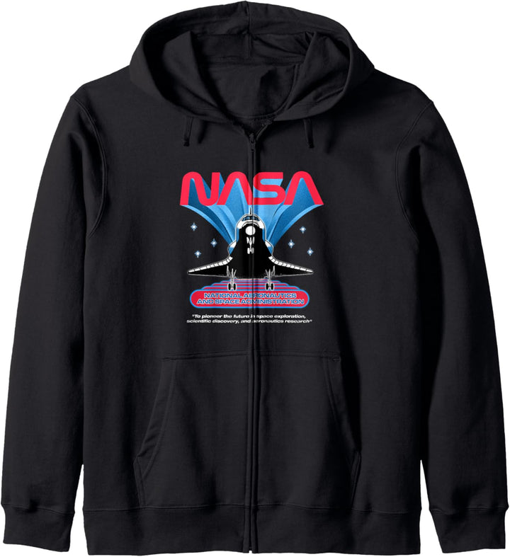 NASA Zum Pionier Vintage Space Shuttle Kapuzenjacke