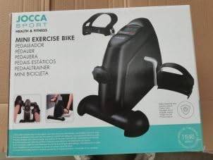 Jocca Display Pedal für Unter- und Oberkörper Heimtrainer Schwarz, Schwarz