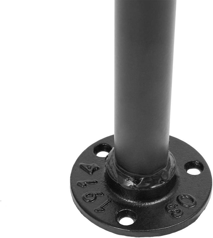 HOOBRO Industrierohr Kleiderstangen 2er Set, 80 cm Garderobenstangen Wandmontage, Abnehmbare Kleider