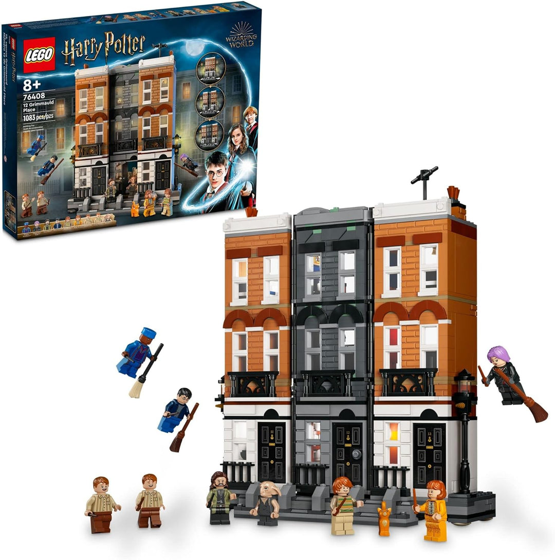 LEGO Harry Potter 12 Grimmauld Place 76408 - Bauspielzeug für Jungen, Mädchen und Jungen ab 8 Jahren